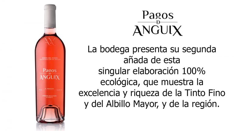 El Rosado 2021 de Pagos de Anguix, elegante y versátil, es un homenaje a los históricos claretes de Ribera del Duero