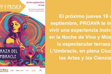 Segunda edición de la Noche de Vino y Música en el L'Umbracle