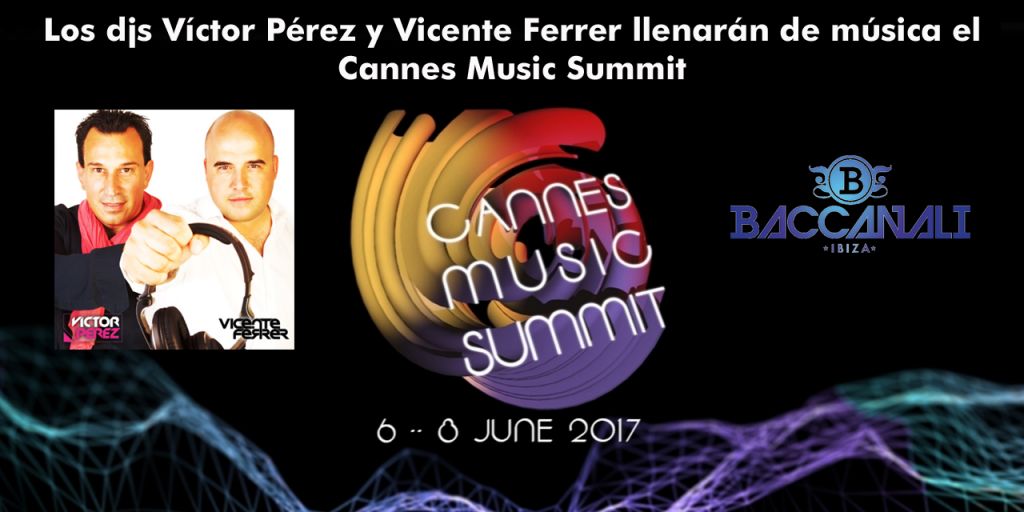  Valencia estará representada en CANNES MUSIC SUMMIT por Víctor Pérez y Vicente Ferrer