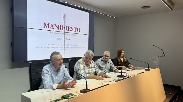La D.O. Ribera del Duero presenta el Manifiesto por un territorio vitivinícola protegido»