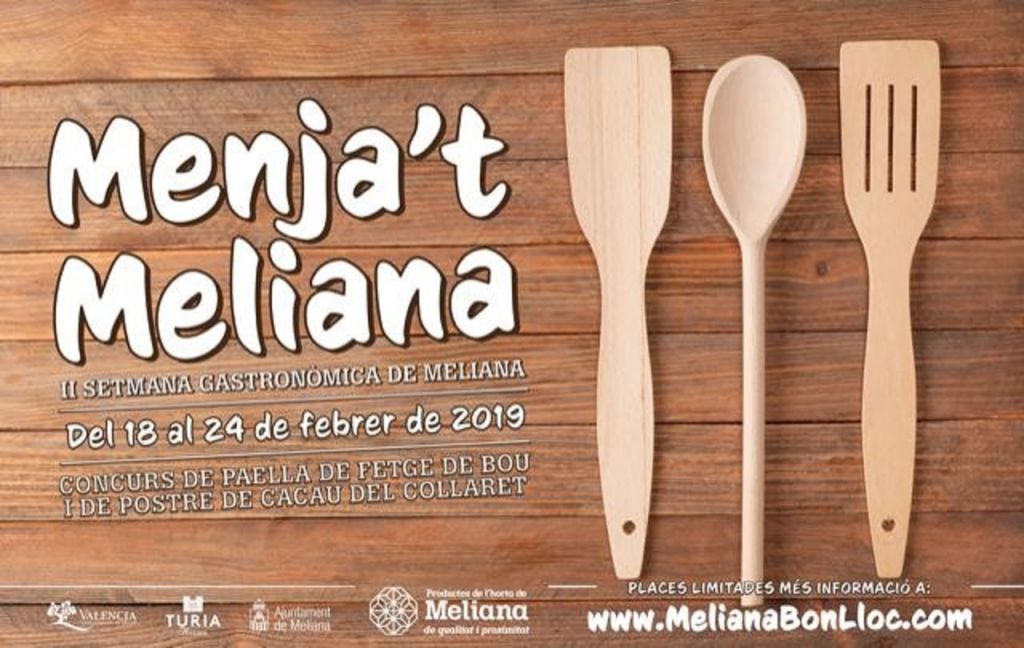 La DO Valencia estará presente en “Menja’t Meliana”